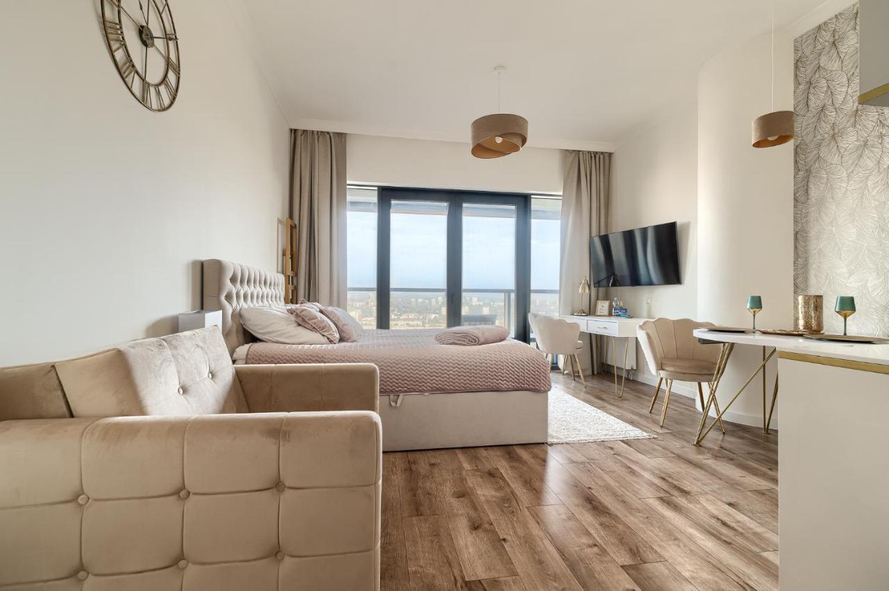 Apartament Hanza Tower 1412 Szczecin Exteriör bild
