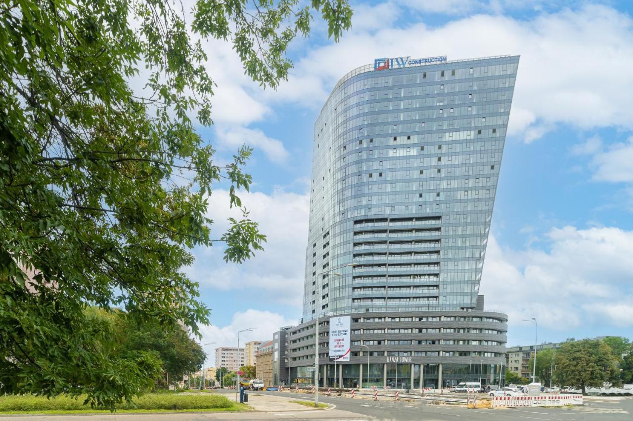 Apartament Hanza Tower 1412 Szczecin Exteriör bild