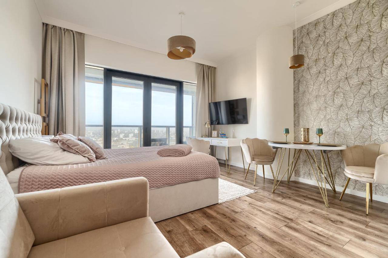 Apartament Hanza Tower 1412 Szczecin Exteriör bild